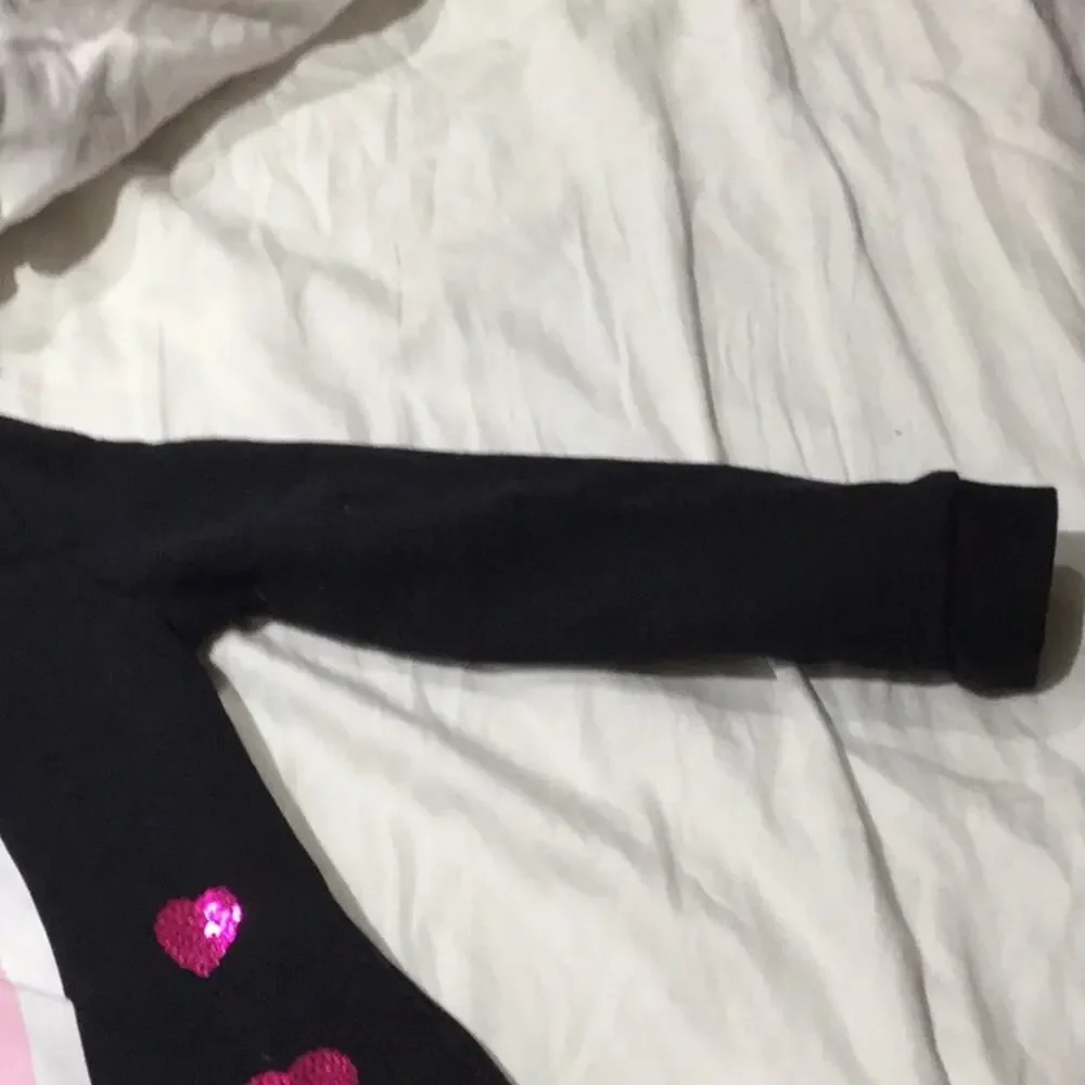 Carters 4t Black sweatshirt with bunny worn once